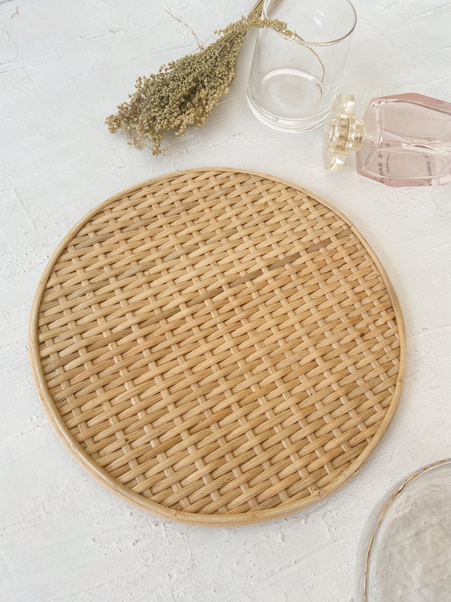 Kampoeng Round Rattan Placemat