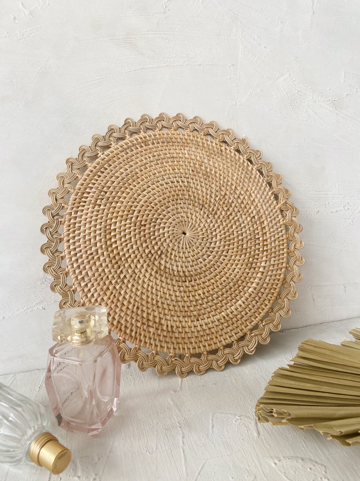 Kepang Rattan Natural Placemat