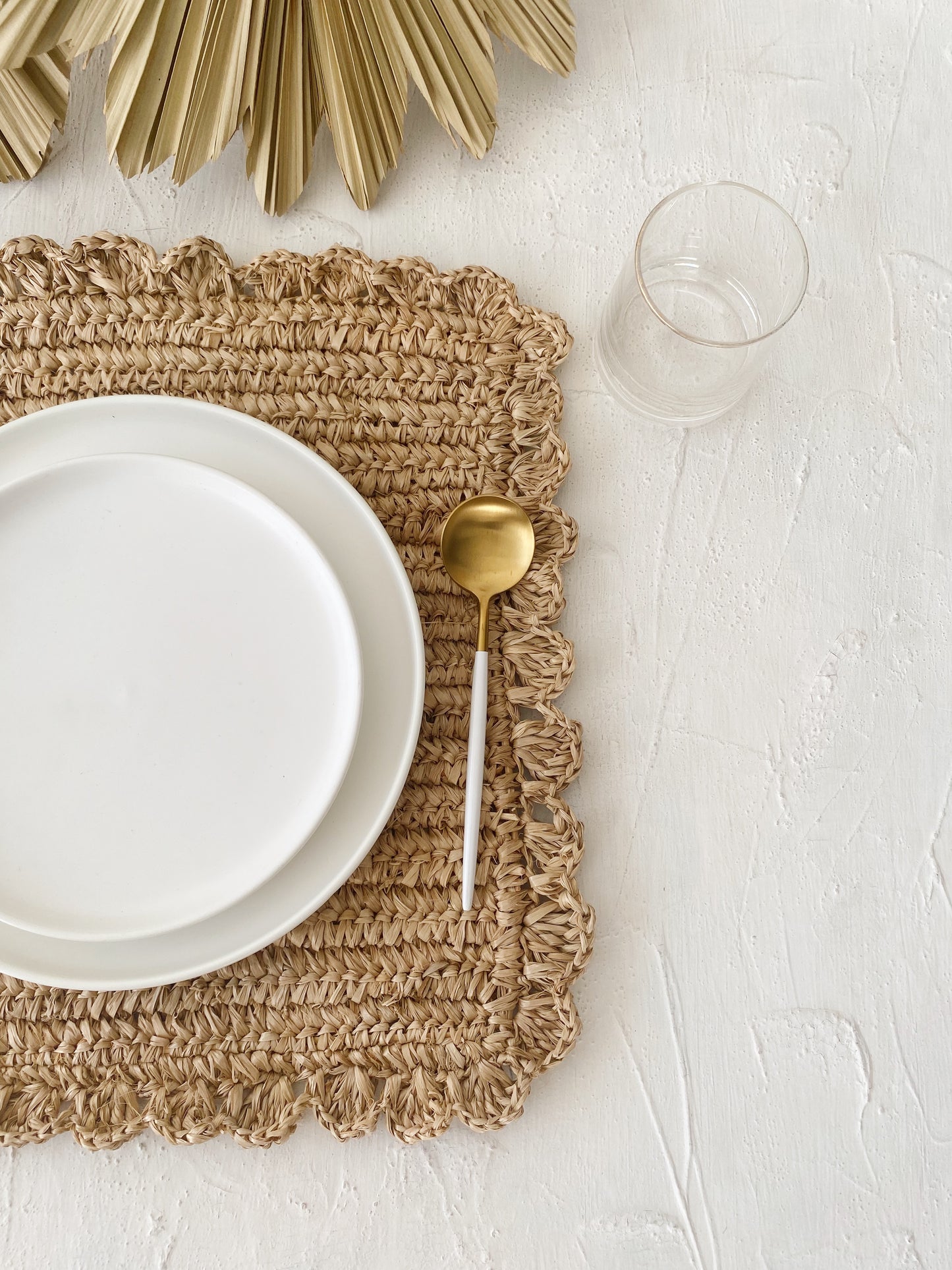 Sago Rectangle Natural Placemats