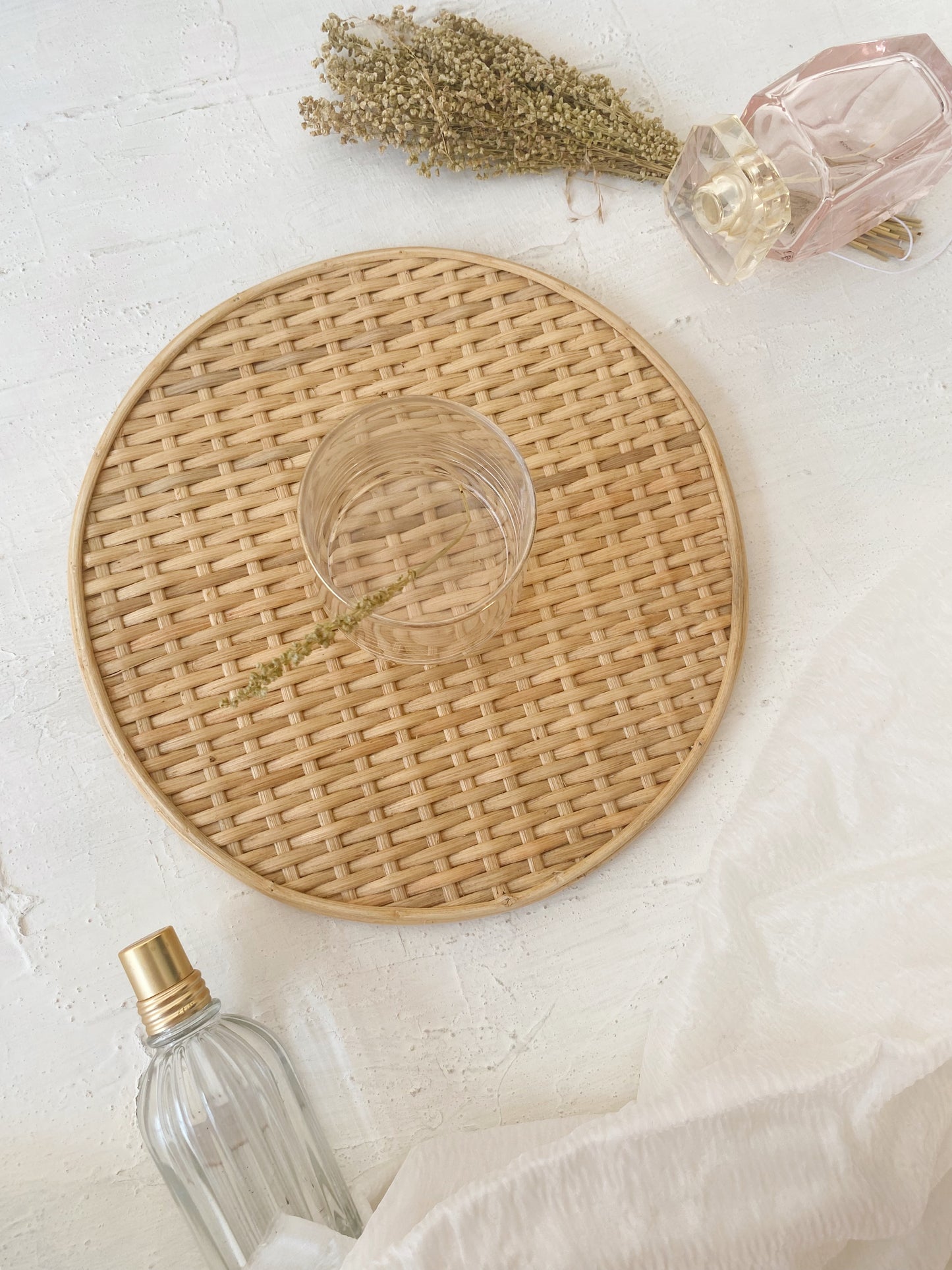 Kampoeng Round Rattan Placemat