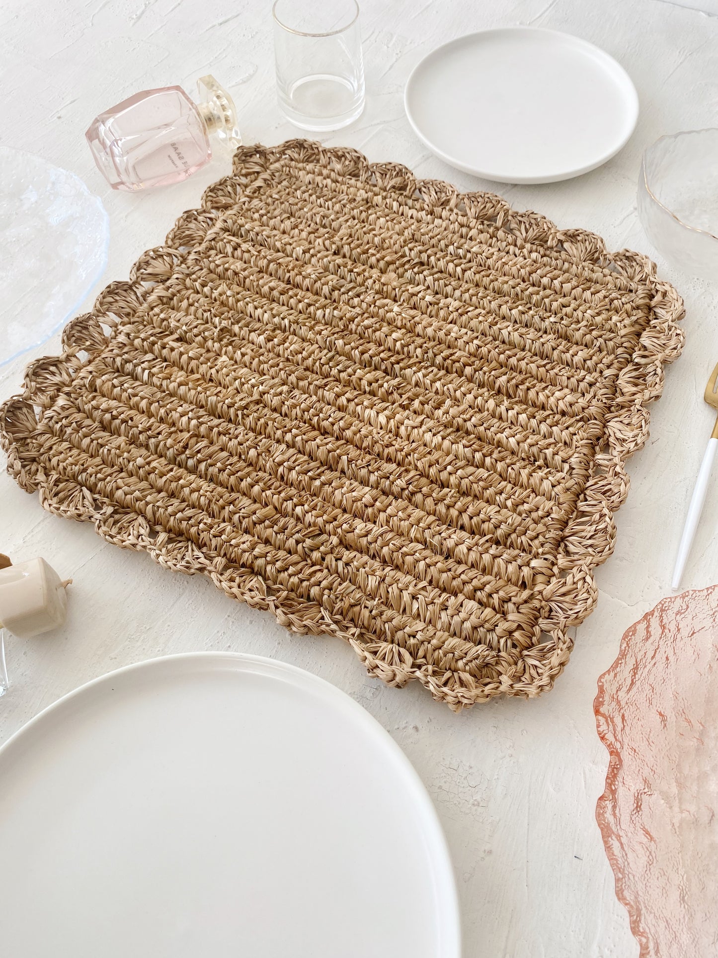 Sago Rectangle Natural Placemats