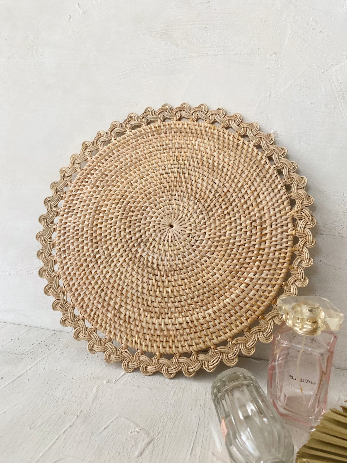 Kepang Rattan Natural Placemat