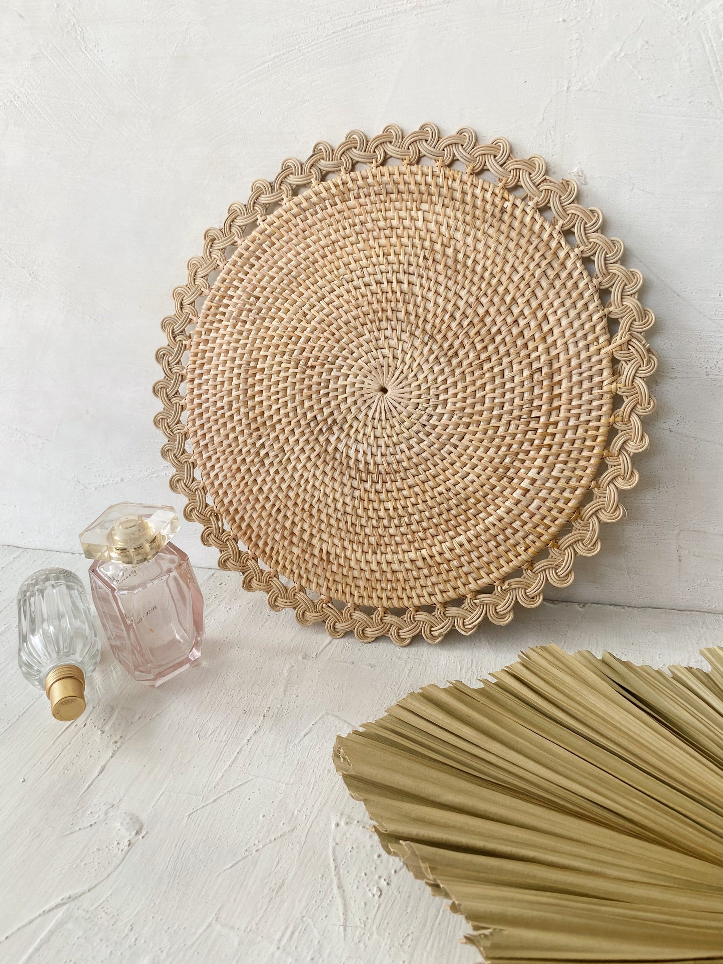 Kepang Rattan Natural Placemat