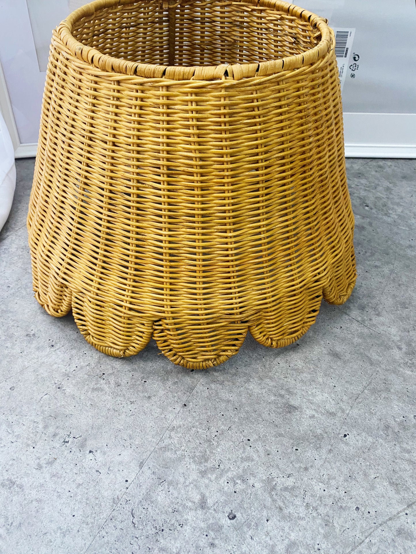 Rattan Scallops Lamp Shade