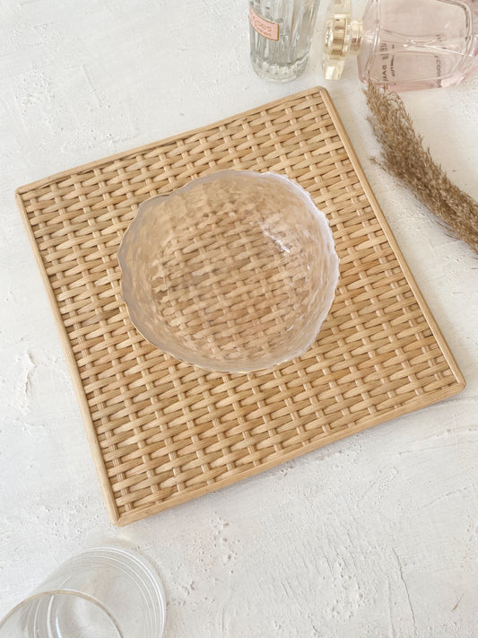 Kampoeng Rectangle Rattan Placemat