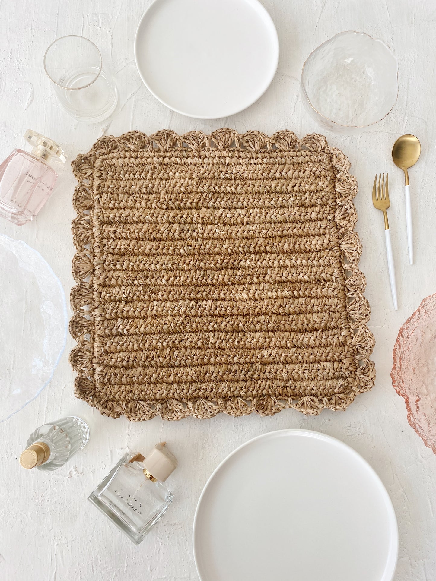 Sago Rectangle Natural Placemats