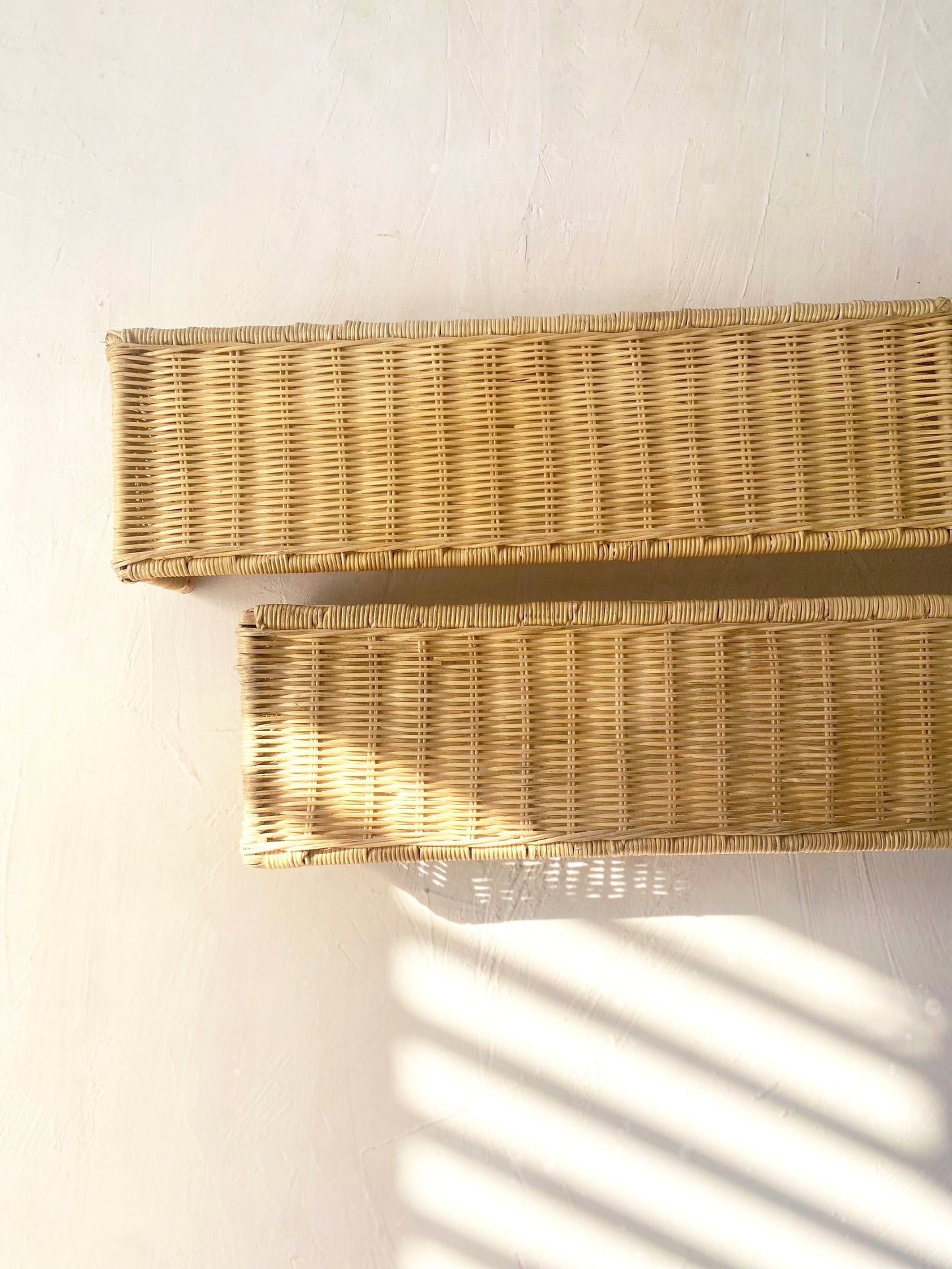 Rattan Straight Window Pelmet