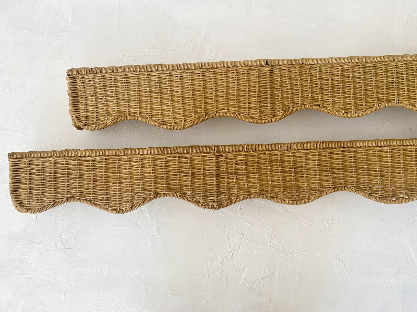 Rattan Wave Window Pelmet