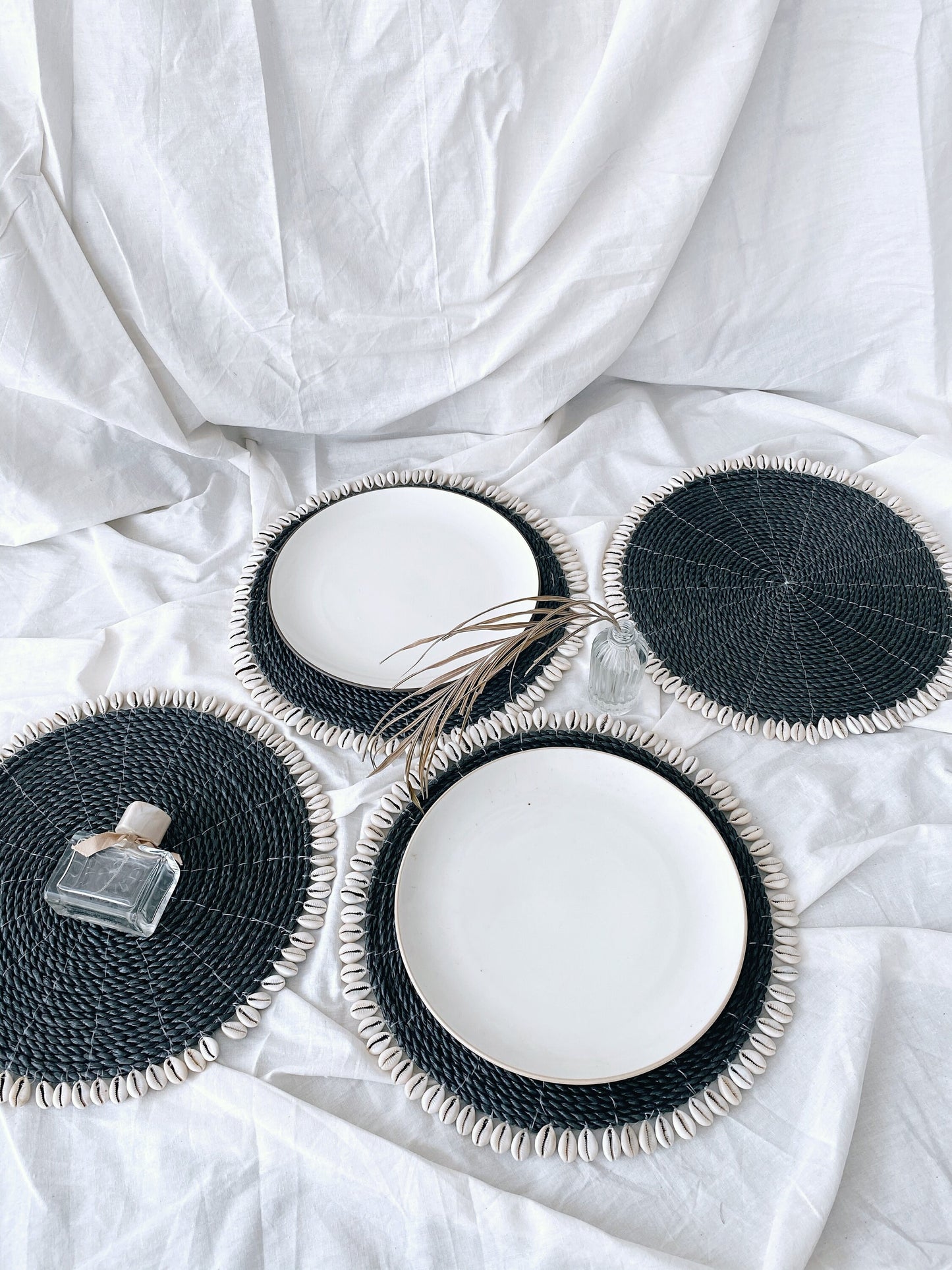 Black Shell Placemats