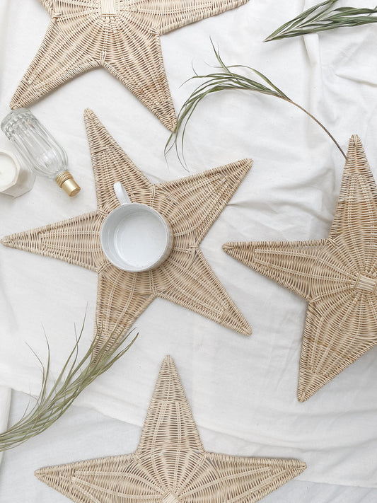 Star Rattan Placemats