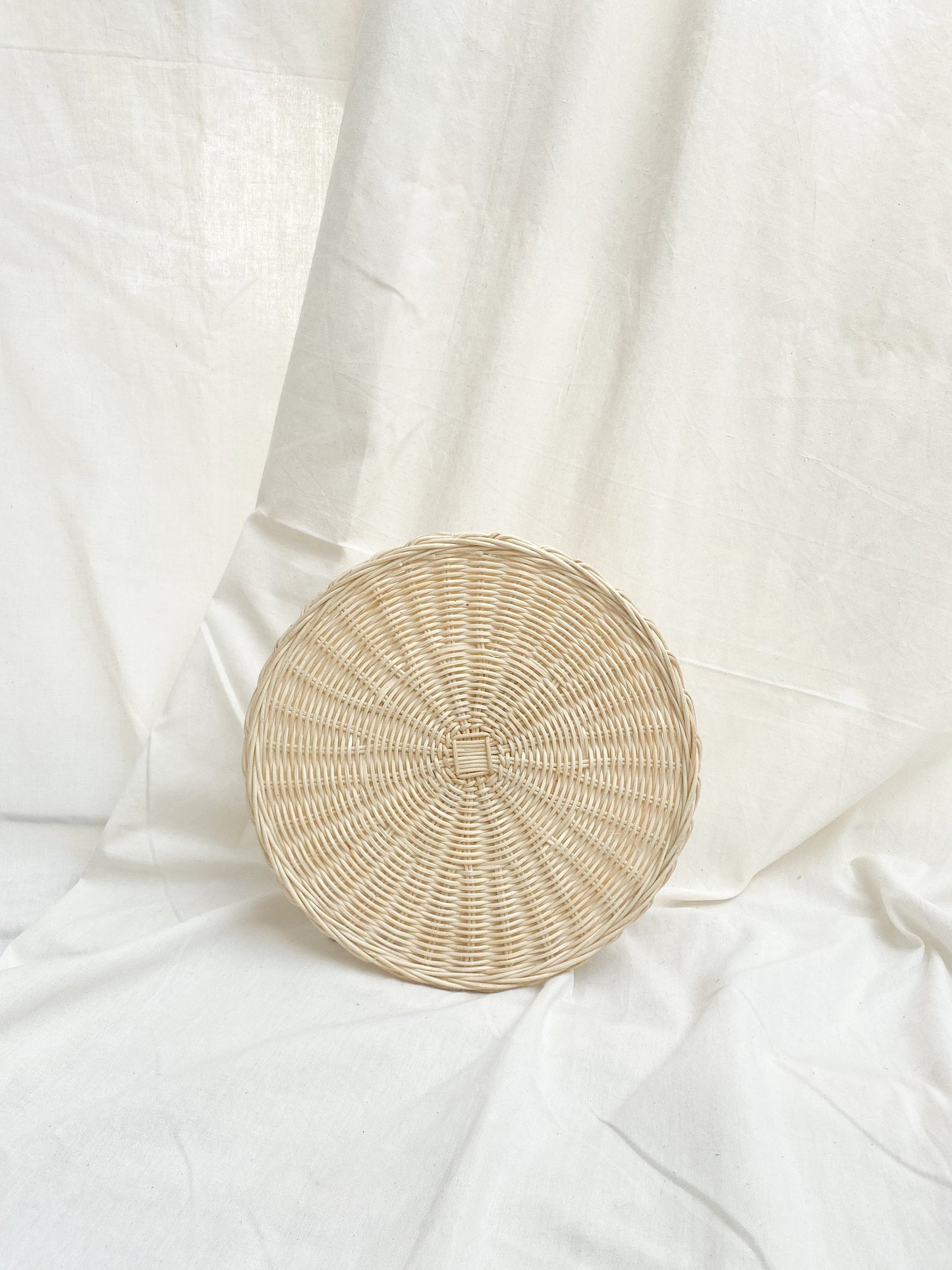 Irian Round Rattan Placemats