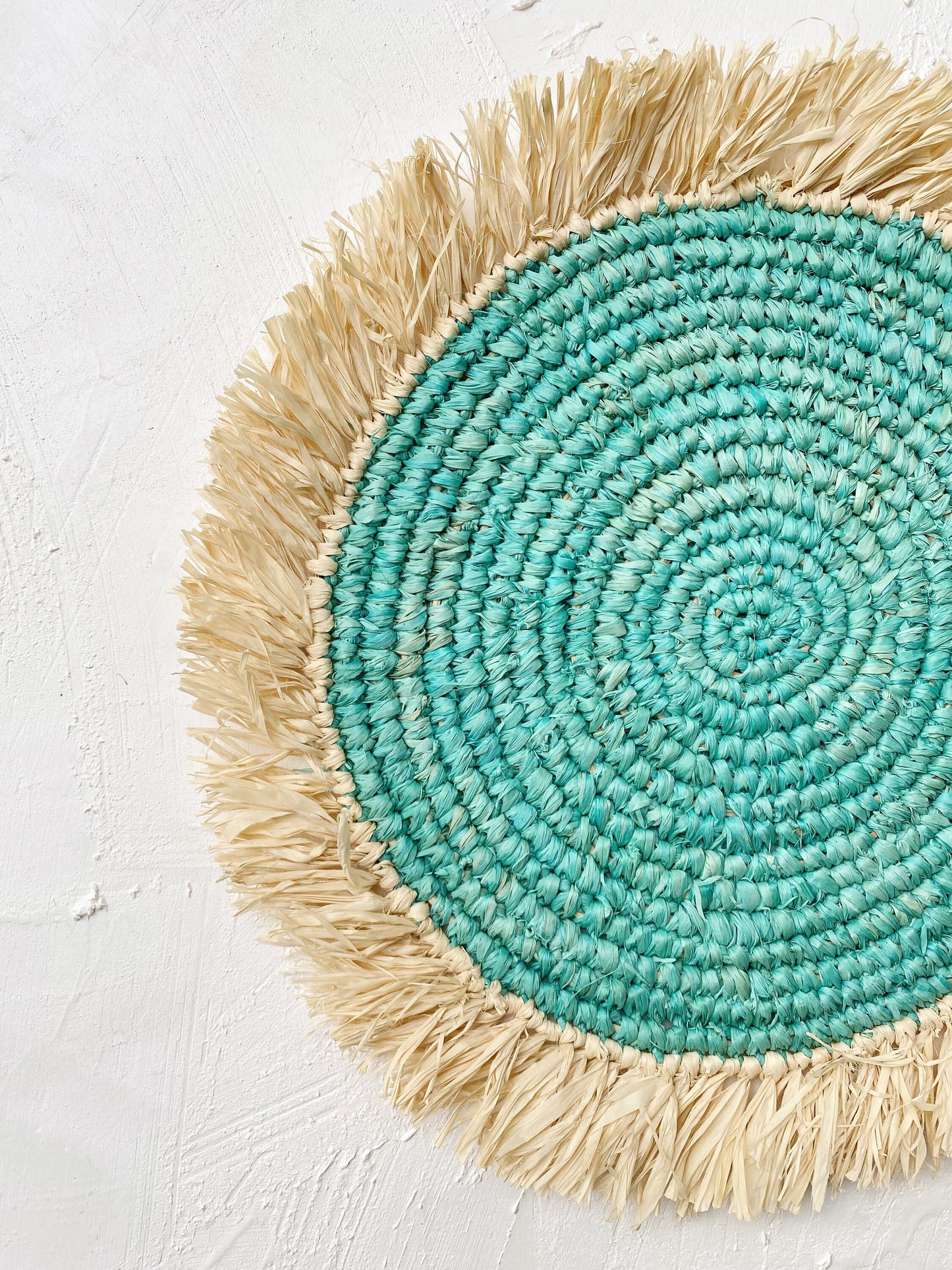 Turquoise Natural Placemats