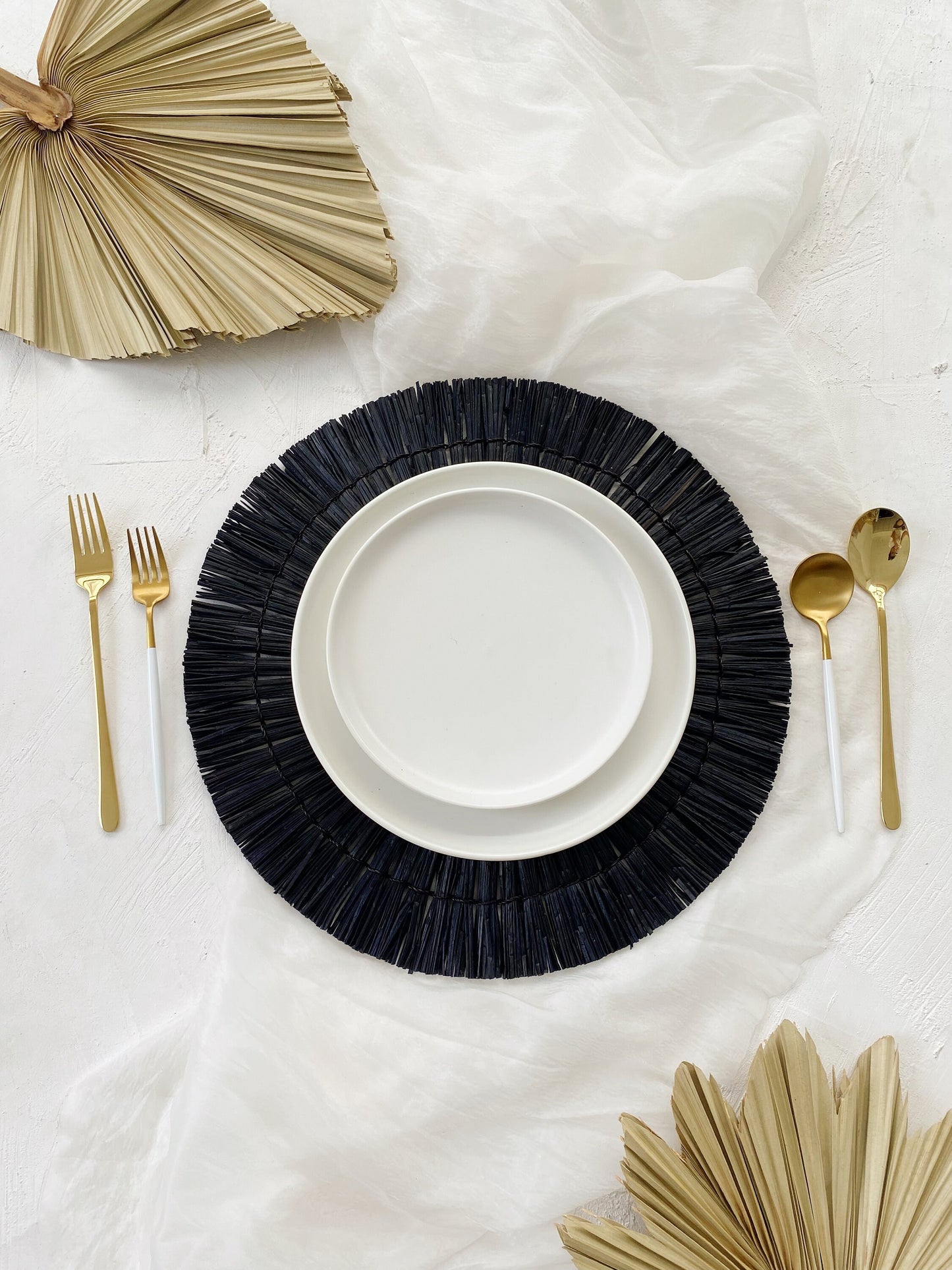 Black Mendong Placemats