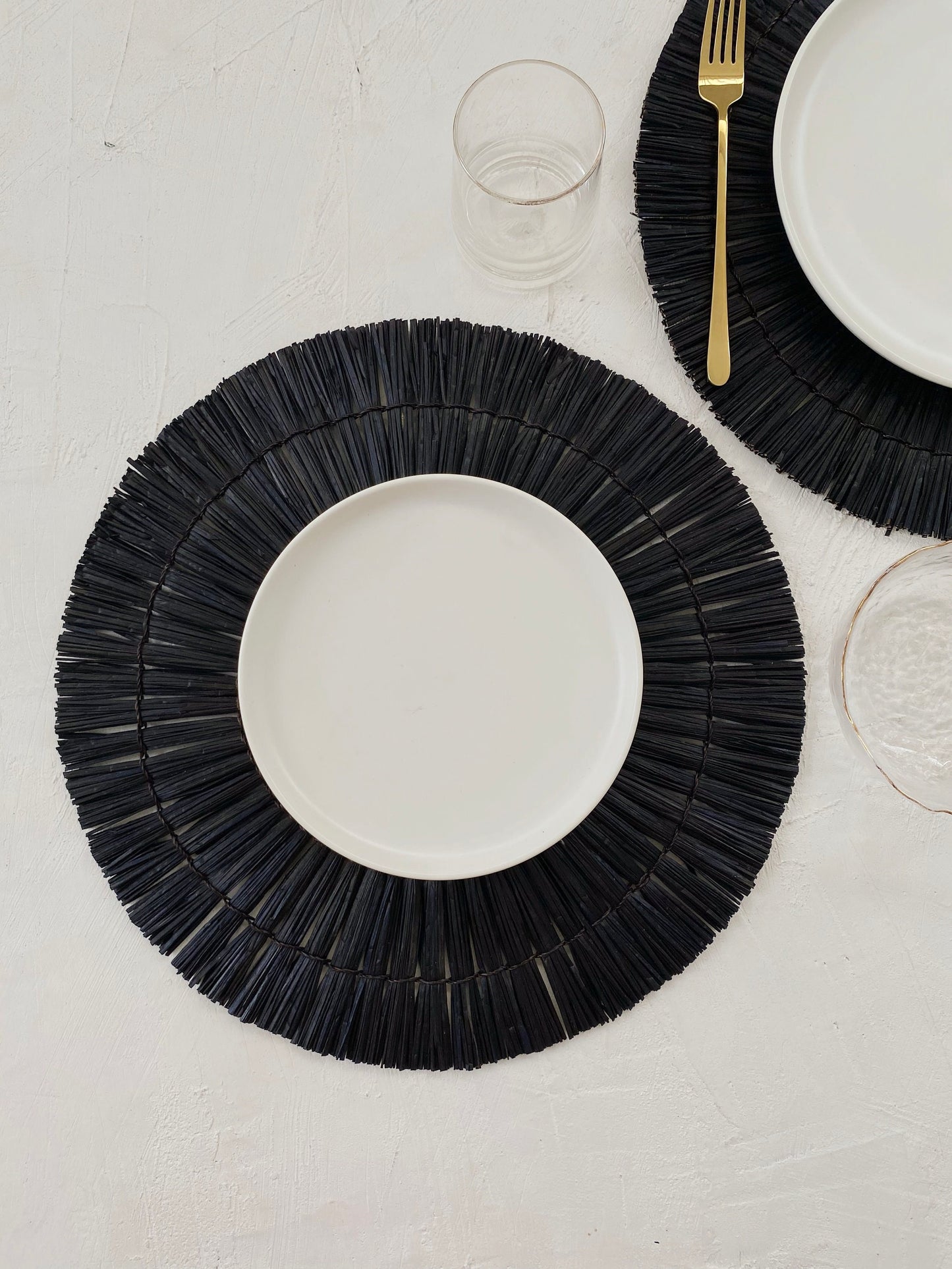 Black Mendong Placemats