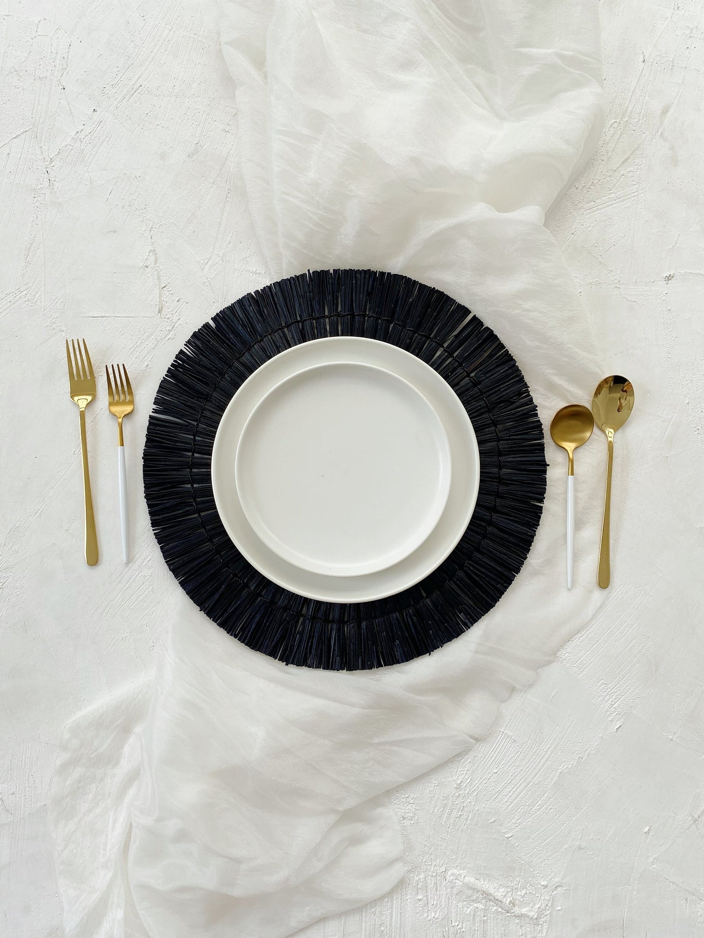 Black Mendong Placemats